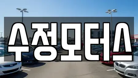 대전광역시 유성구 어은동 중고차 전문 수정모터스