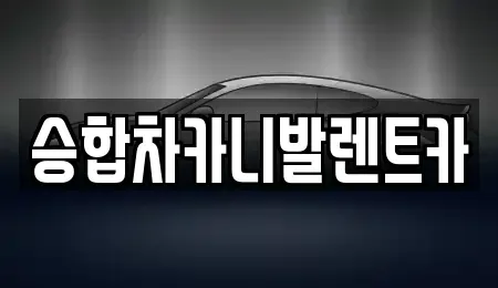 대전광역시 중구 문화동 렌트카 전문 승합차카니발렌트카