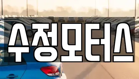 대전광역시 중구 석교동 중고차 전문 수정모터스