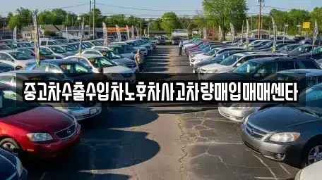 부산 강서구 명지동 중고차매입 전문 중고차수출수입차노후차사고차량매입매매센타