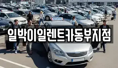 부산 남구 렌트카 전문 일박이일렌트카동부지점