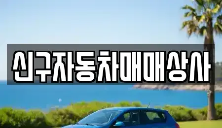 부산 수영구 민락동 중고차매매 전문 신구자동차매매상사