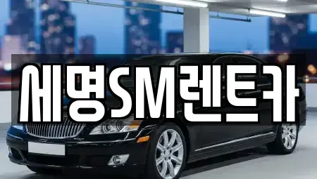 부산 영도구 대교동1가 렌트카 전문 세명SM렌트카