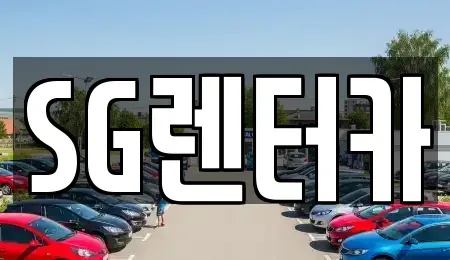부산 중구 남포동2가 렌트카 전문 SG렌터카