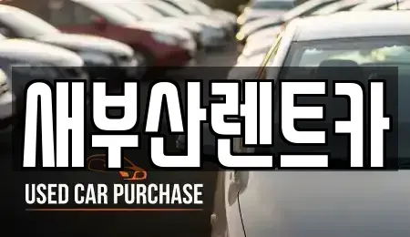 부산 중구 남포동2가 렌트카 전문 새부산렌트카