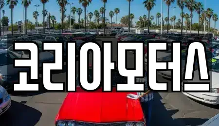 부산 중구 중앙동7가 중고차 전문 코리아모터스