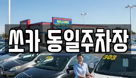 부산 해운대구 석대동 렌트카 전문 쏘카 동일주차장