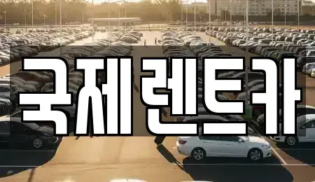 부산광역시 북구 구포동 렌트카 전문 국제렌트카
