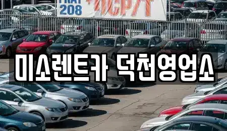 부산광역시 북구 화명동 장기렌트카 전문 미소렌트카 덕천영업소