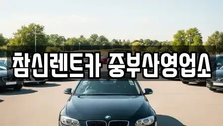 부산광역시 영도구 대평동1가 단기렌트카 전문 참신렌트카 중부산영업소