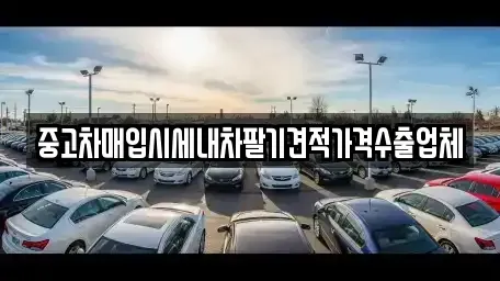 부산광역시 영도구 대평동1가 중고차매매 전문 중고차매입시세내차팔기견적가격수출업체