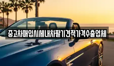 부산광역시 중구 광복동2가 중고차매입 전문 중고차매입시세내차팔기견적가격수출업체