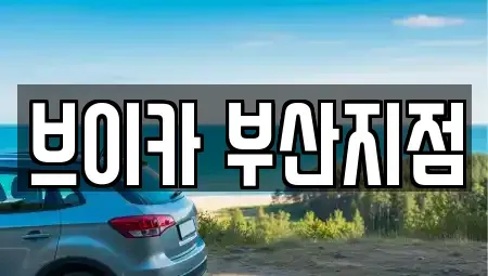 부산광역시 중구 동광동4가 렌트카 전문 브이카 부산지점