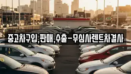 서울 강북구 미아동 중고차 전문 중고차구입,판매,수출-무심사렌트차결사