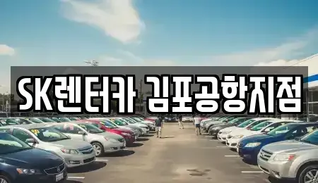 서울 강서구 오곡동 렌트카 전문 SK렌터카 김포공항지점