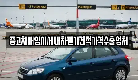 서울 금천구 중고차매입 전문 중고차매입시세내차팔기견적가격수출업체