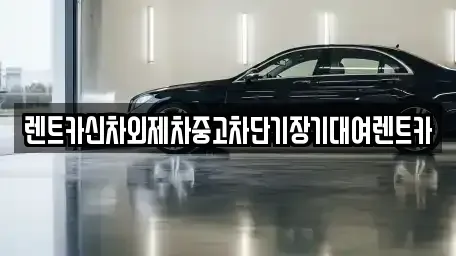 서울 동대문구 단기렌트카 전문 렌트카신차외제차중고차단기장기대여렌트카