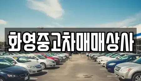 서울 동대문구 중고차 전문 화영중고차매매상사