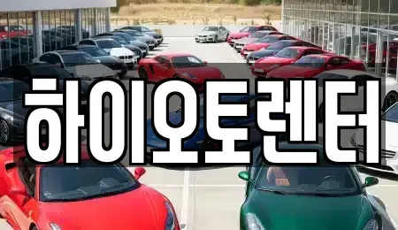 서울 성북구 안암동1가 렌트카 전문 하이오토렌터