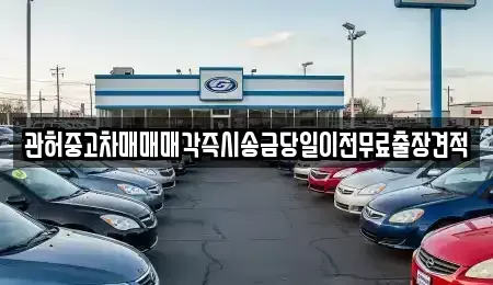 서울 성북구 안암동1가 중고차매매 전문 관허중고차매매매각즉시송금당일이전무료출장견적