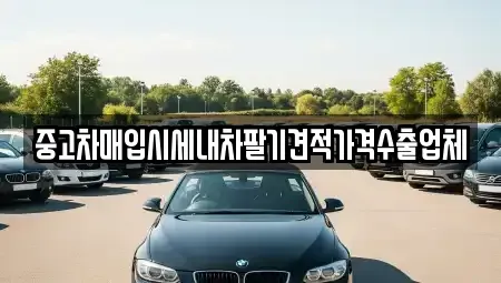 서울 송파구 방이동 중고차매매 전문 중고차매입시세내차팔기견적가격수출업체