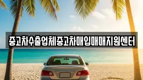 서울 송파구 방이동 중고차매입 전문 중고차수출업체중고차매입매매지원센터
