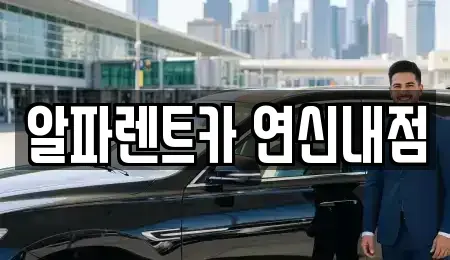 서울 은평구 렌트카 전문 알파렌트카 연신내점