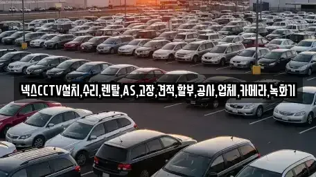 서울 종로구 교남동 중고차매입 전문 넥스CCTV설치,수리,렌탈,AS,고장,견적,할부,공사,업체,카메라,녹화기