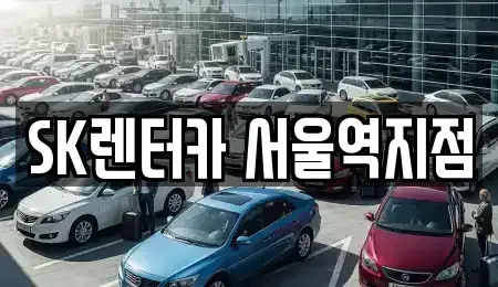 서울 중구 명동1가 렌트카 전문 SK렌터카 서울역지점