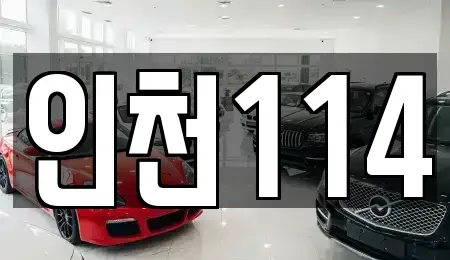서울특별시 강북구 수유동 렌트카 전문 인천114