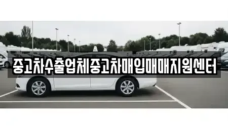 서울특별시 강북구 수유동 중고차매입 전문 중고차수출업체중고차매입매매지원센터