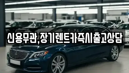 서울특별시 강서구 내발산동 장기렌트카 전문 신용무관,장기렌트카즉시출고상담