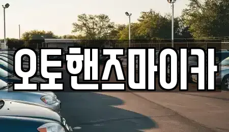 서울특별시 금천구 장기렌트카 전문 오토핸즈마이카
