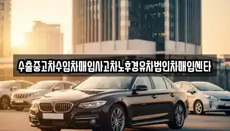 서울특별시 도봉구 도봉동 중고차매입 전문 수출중고차수입차매입사고차노후경유차법인차매입센타