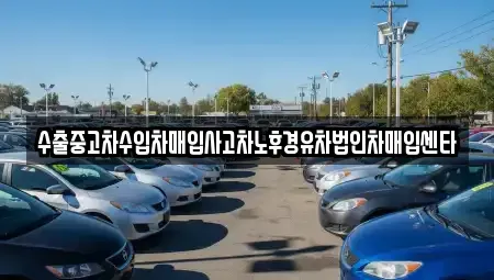 서울특별시 동대문구 용두동 중고차매입 전문 수출중고차수입차매입사고차노후경유차법인차매입센타