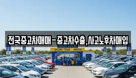 서울특별시 동대문구 용두동 중고차매입 전문 전국중고차매매-중고차수출,사고노후차매입
