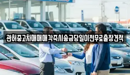 서울특별시 용산구 신창동 중고차 전문 관허중고차매매매각즉시송금당일이전무료출장견적