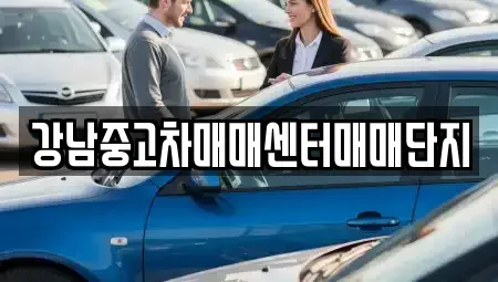 서울특별시 용산구 한강로3가 중고차매매 전문 강남중고차매매센터매매단지