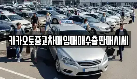 서울특별시 종로구 옥인동 중고차매입 전문 카카오토중고차매입매매수출판매시세