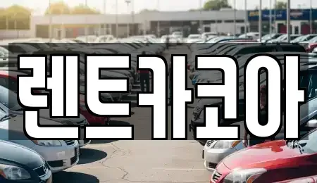 서울특별시 중구 남대문로4가 렌트카 전문 렌트카코아
