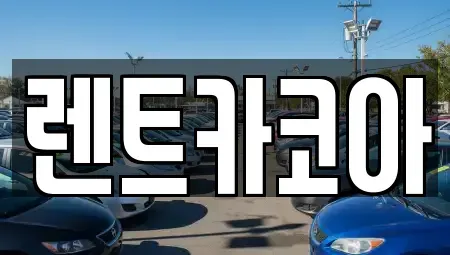 서울특별시 중구 방산동 렌트카 전문 렌트카코아