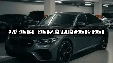 서울특별시 중구 회현동1가 장기렌트카 전문 수입차렌트카슈퍼카렌트카수입차사고대차월렌트카장기렌트카