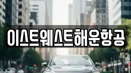서울특별시 중구 회현동1가 중고차 전문 이스트웨스트해운항공