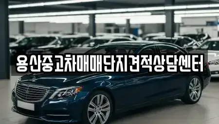 서울특별시 중구 회현동1가 중고차매매 전문 용산중고차매매단지견적상담센터