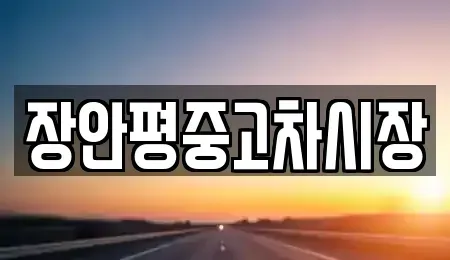 서울특별시 중구 회현동3가 중고차매매 전문 장안평중고차시장