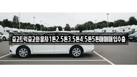 서울특별시 중구 회현동3가 중고차매입 전문 중고트럭중고화물차1톤2.5톤3.5톤4.5톤5톤매매매입수출