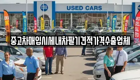 세종 어진동 중고차 전문 중고차매입시세내차팔기견적가격수출업체