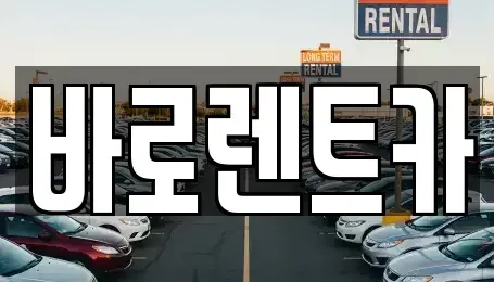 세종 조치원읍 장기렌트카 전문 바로렌트카