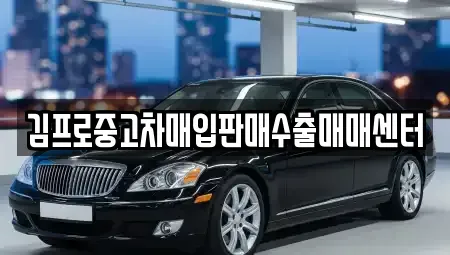 세종 조치원읍 중고차매입 전문 김프로중고차매입판매수출매매센터