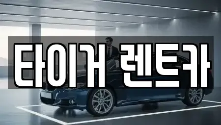 울산 남구 달동 렌트카 전문 타이거 렌트카